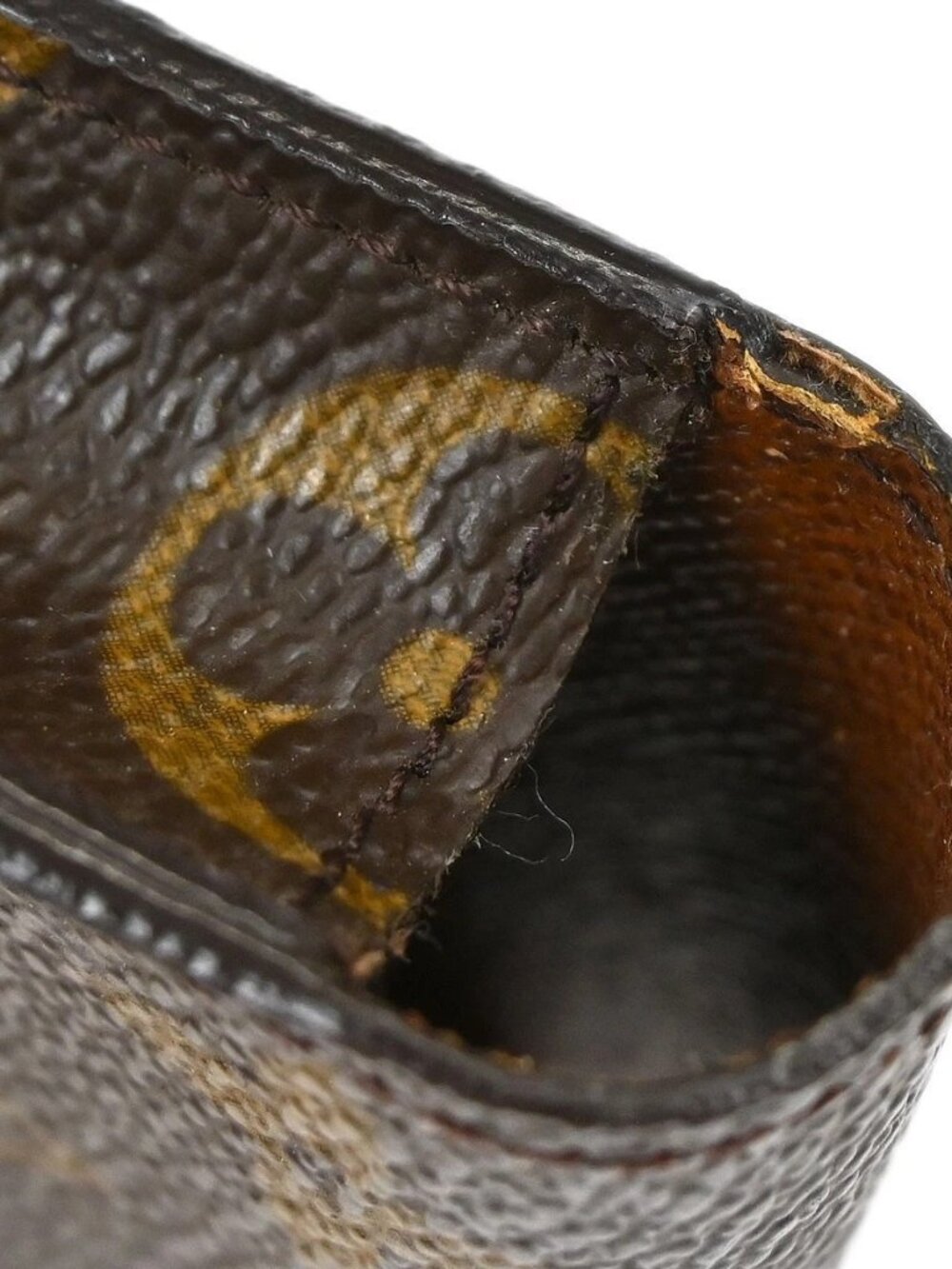 Louis Vuitton Monogram Etui Cigarette Case M63024 CT1002 Small Good 192659 - Picture 15 of 15
